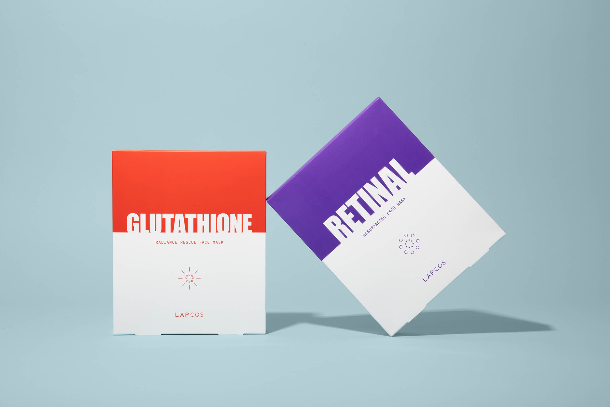 clinical glutathione and retinol sheet masks by lapcos